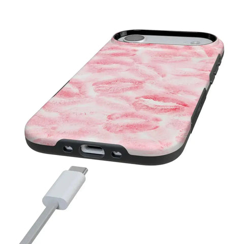 Sealed with a Kiss | Pink Lipstick Case