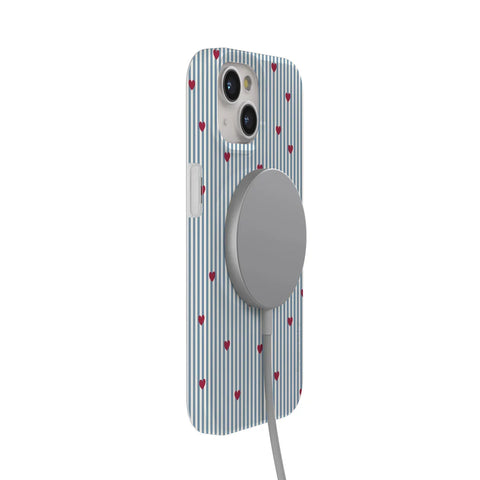 Love Lines | Blue Stripes Case