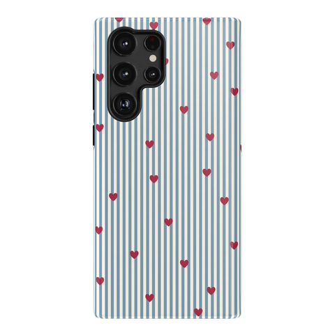 Love Lines | Blue Stripes Case