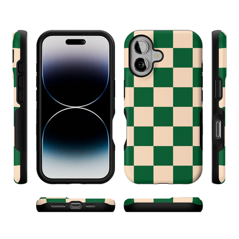 Fit Check | Green Checkerboard Case