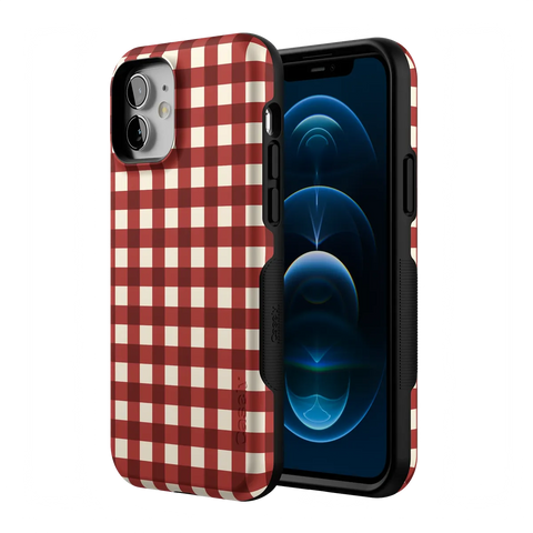 Checked Twice | Red Plaid Case
