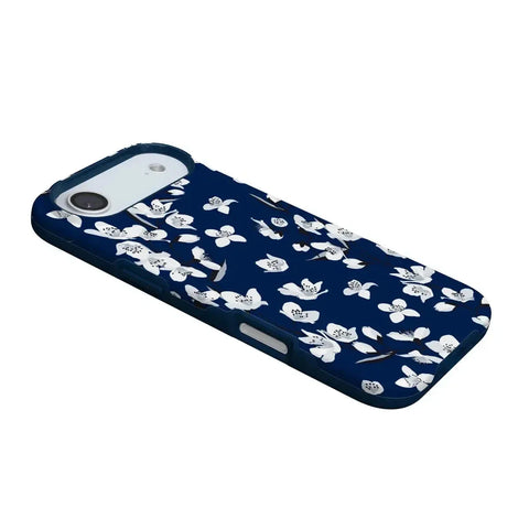 Floral Forest | Navy Cherry Blossom Floral Case