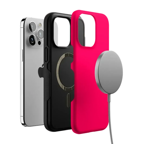 Think Pink | Solid Neon Pink Case