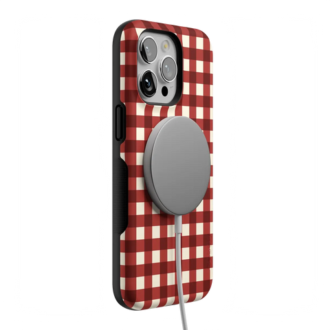 Checked Twice | Red Plaid Case