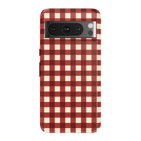 Checked Twice | Red Plaid Case