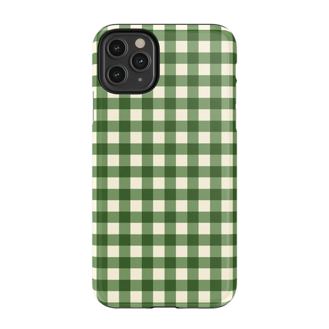 Checked Twice | Green Plaid Case