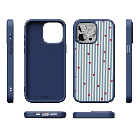 Love Lines | Blue Stripes Case