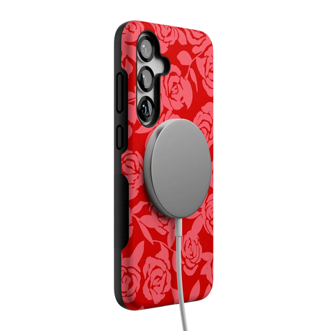 Final Rose | Red & Pink Floral Case