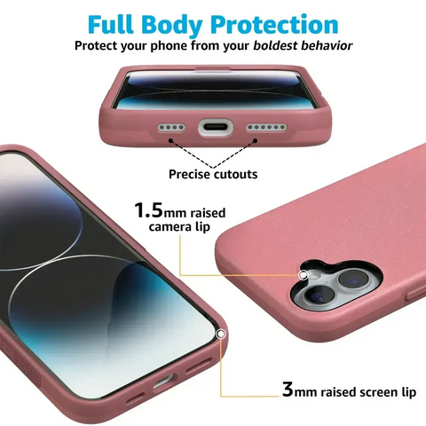 Starfish Wishes | Coral Pink Shimmer Case