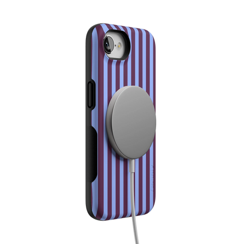 Perfect Stripes | Purple & Blue Stripes Case