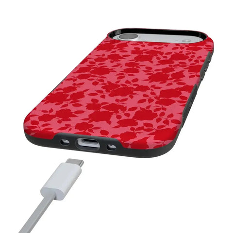 Rose Garden | Red Aesthetic Case