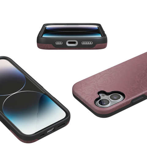 Bordeaux Rose | Moody Monochrome Case