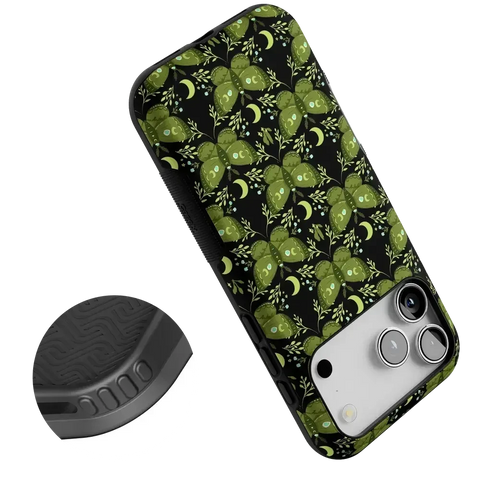 Mystic Moths | Green Twilight Case