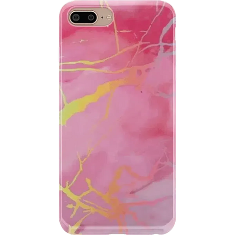You're the Cutest | Pink Marble Holo Case