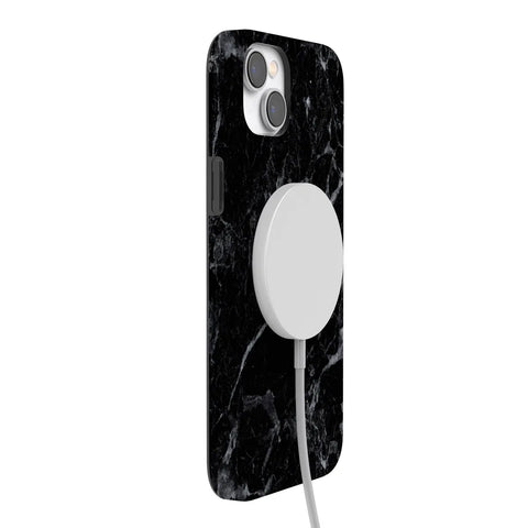 Black Pearl | Classic Black Marble Case