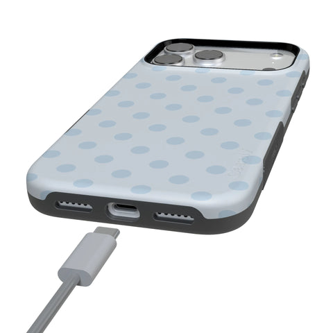 Spotted in SoHo | Light Blue Polka Dot Case
