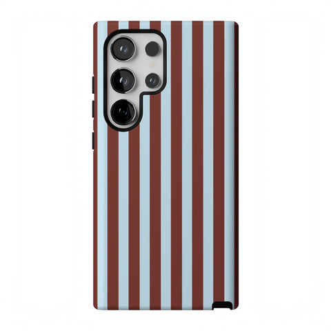 Sunday in Brooklyn | Blue Stripes Case