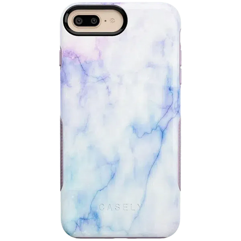 Cotton Candy | Blue & Purple Marble Case