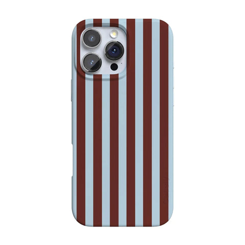 Sunday in Brooklyn | Blue Stripes Case