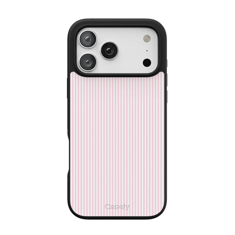 Stripes and the City | Light Pink Pinstripe Case