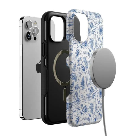 Hop & Bloom | Bunny Toile Case