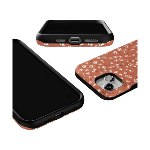 Mocha Meadow | Tiny Flowers Case