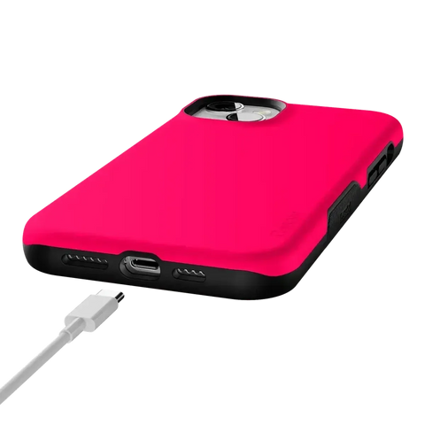Think Pink | Solid Neon Pink Case