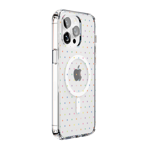 On the Dot | Rainbow Polka Dot Case