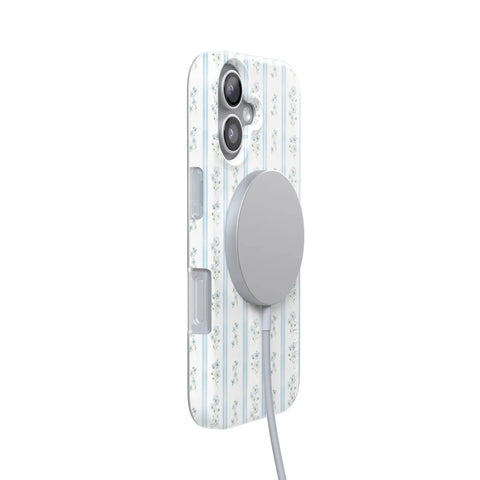 Cottage Stripe | Blue Floral Case