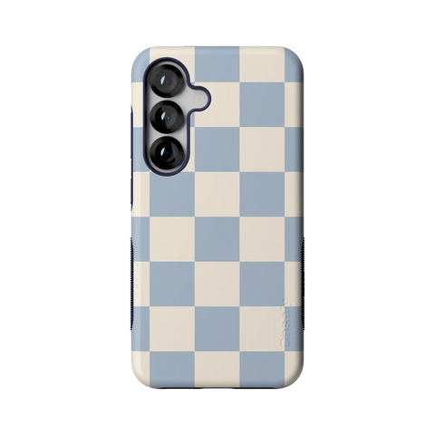 Fit Check | Light Blue Checkerboard Case