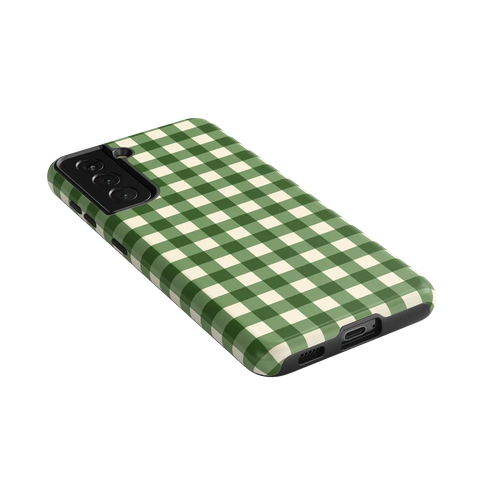 Checked Twice | Green Plaid Case