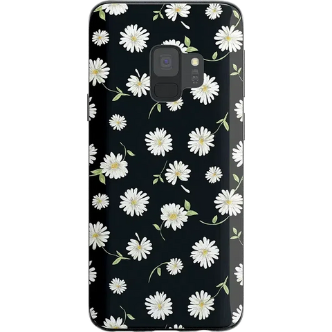 Daisy Daydream | Black Floral Samsung Case