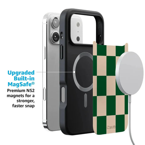 Fit Check | Green Checkerboard Case