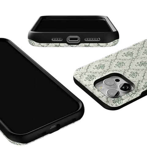 Sage Tapestry | Floral Vines Case