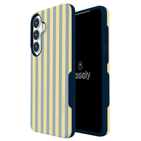 Coastline Stripes | Blue & Yellow Case