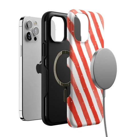 Candy Cane Lane | Peppermint Stripes Case