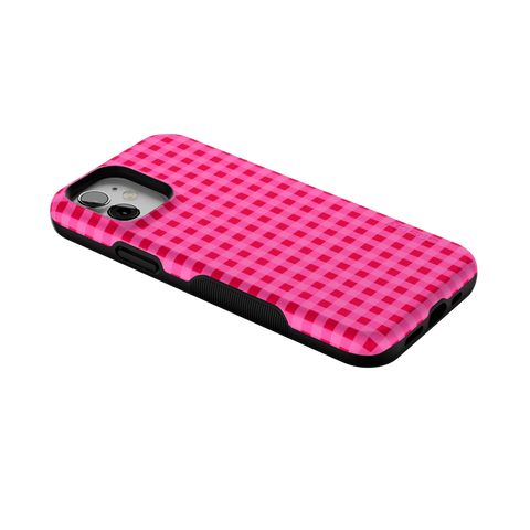Sweet Jam | Hot Pink Gingham Case