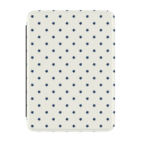 Tiny Stars | Blue & White Kindle Case