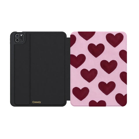 Whole Lotta Love | Plum Hearts iPad Case