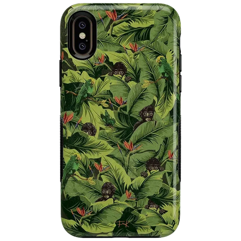 Sneaky Monkeys | Frida Kahlo Jungle Floral Case