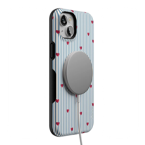 Love Lines | Blue Stripes Case