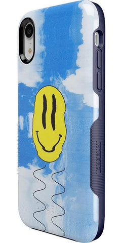 On Cloud Nine | Glitch Smiley Face Case
