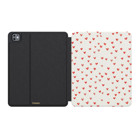 Love Letters | Doodle Hearts iPad Case