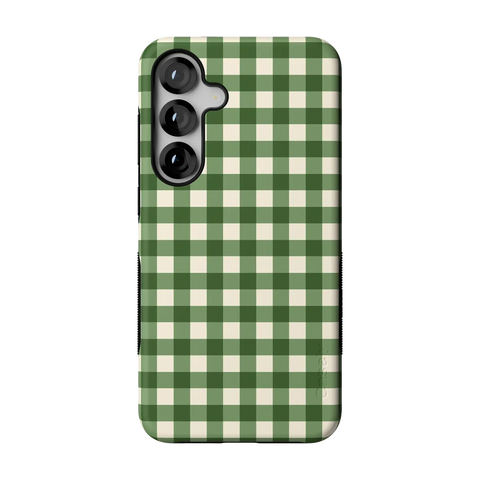 Checked Twice | Green Plaid Case
