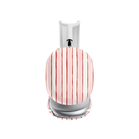 Pretty in Pastel | Blush Stripes AirPods Max Case