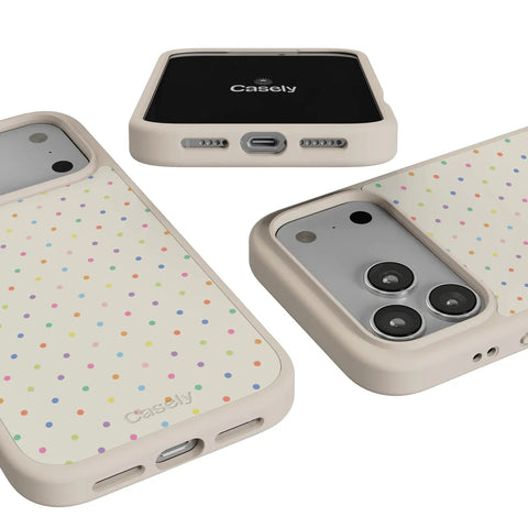 On the Dot | Rainbow Polka Dot Case