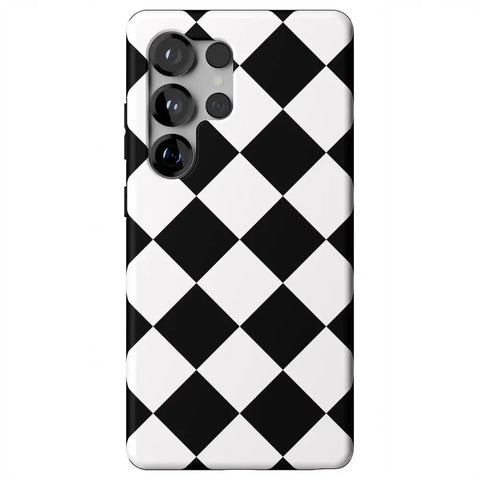 Black Checkerboard | High Contrast Design Case