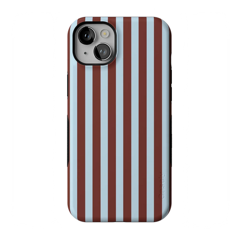 Sunday in Brooklyn | Blue Stripes Case