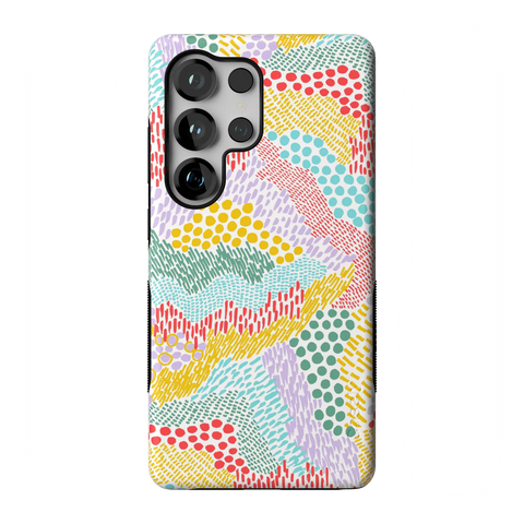 Color Me Happy | Pattern Colorblock Case