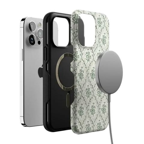 Sage Tapestry | Floral Vines Case